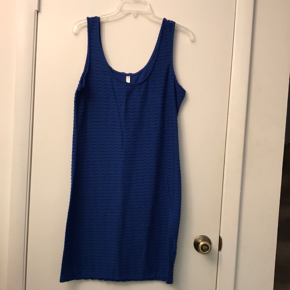 Navy blue dress